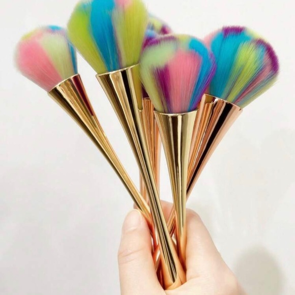 2 Piece Large Kabuki Powder & Liquid MakeUp Brush Set *NEW* - Picture 2 of 7